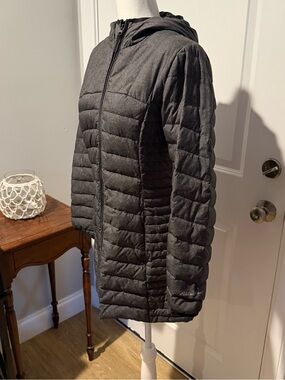 Eddie Bauer Women's Astoria Hooded Down Parka  charcoal Gray